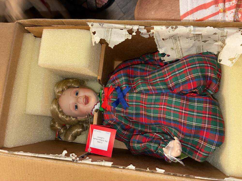 The Ashton-Drake Galleries "Trisha" 12-inch Porcelain Doll